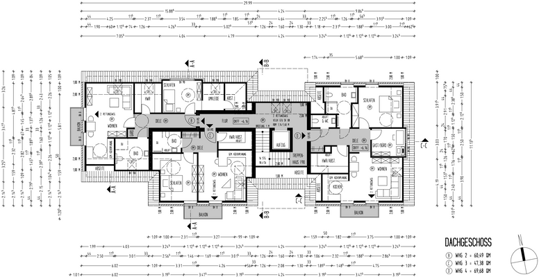 Grundriss Dachgeschoss