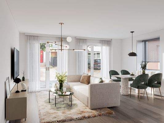 Wohn- und Esszimmer Beispiel