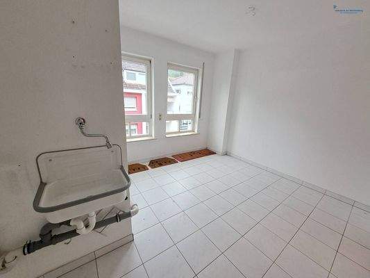 Waschen und Abstellen