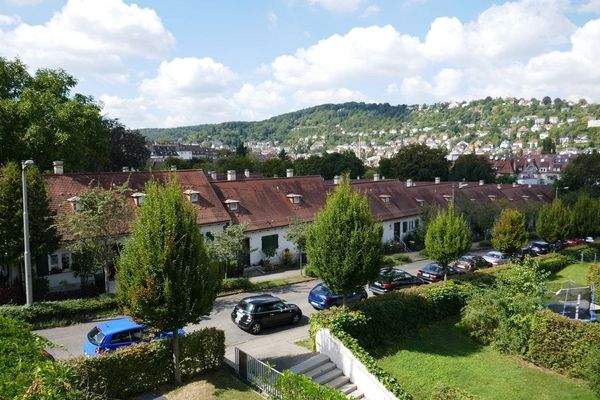 Aussicht vom Südwestbalkon