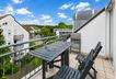 schöner Ostbalkon