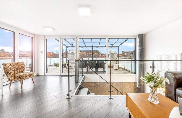 Lounge/Dachterrasse (Maisonettewohnung)