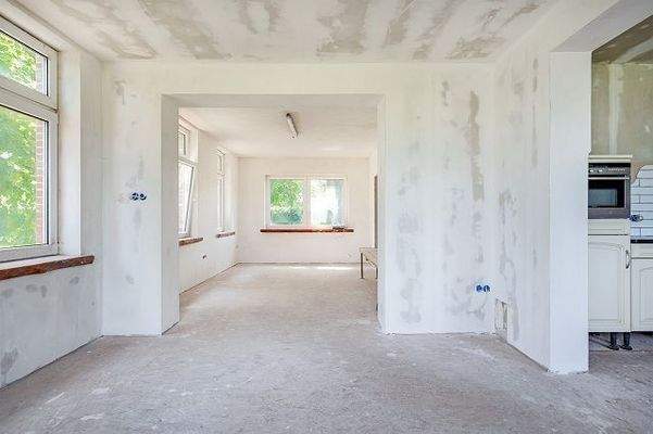 Esszimmer und Wohnzimmer