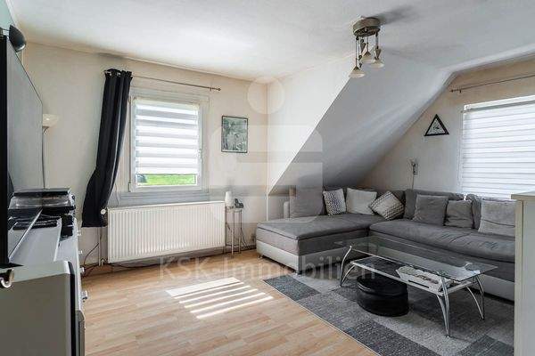 Wohnzimmer Dachgeschoss Wohnung 3