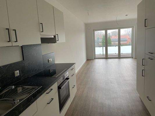 Blick ins Wohnzimmer