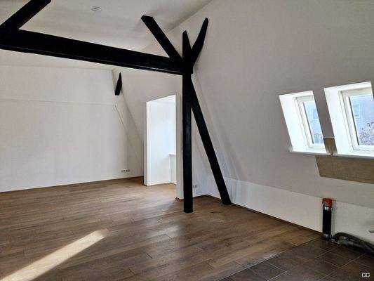 Blick ins schöne Wohnzimmer 