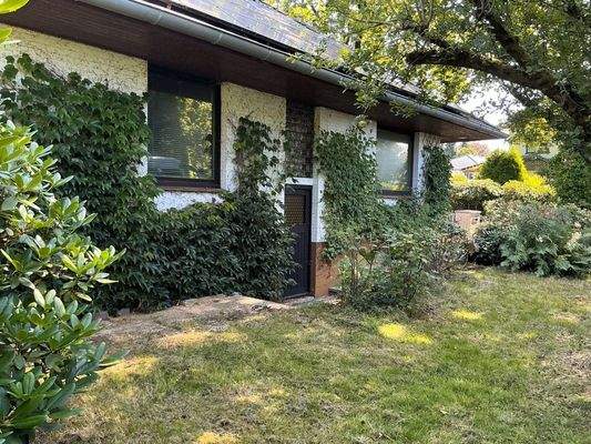 Seitenansicht/ Kellerzugang