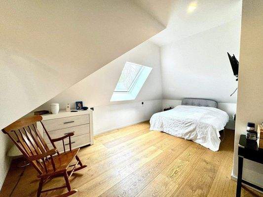 offener Schlafbereich im OG