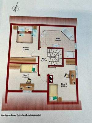 Grundriss Dachgeschoss