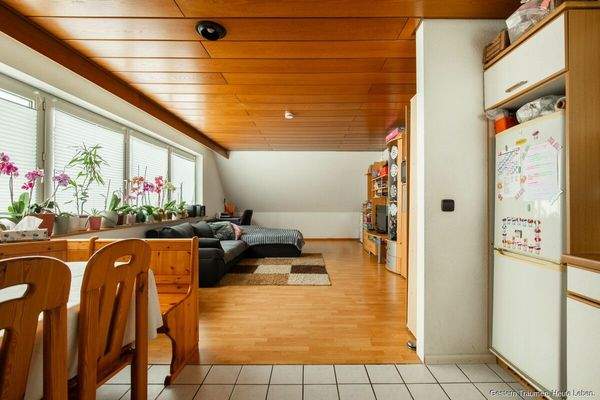 Esszimmer und WOhnzimmer DG