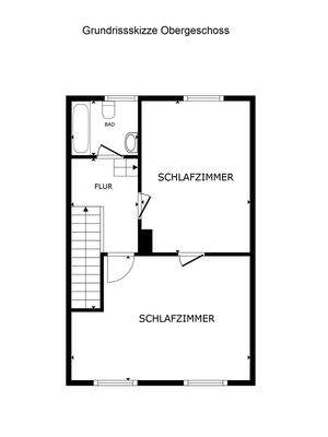 Grundrissskizze OG unbemaßt