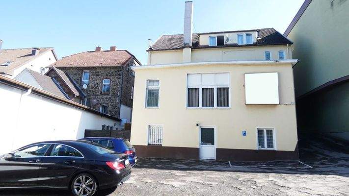 Haus II: Hinteransicht..