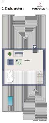 2. Dachgeschoss (Galerie)