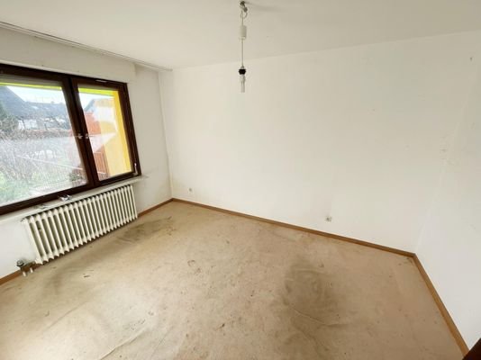 Das Schlafzimmer im EG