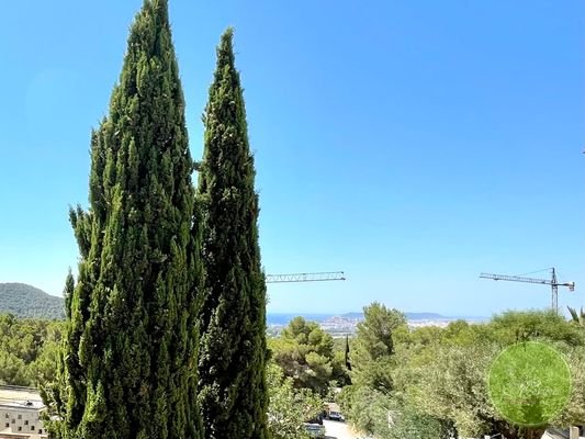 Toller Ausblick nach Ibiza & Meer