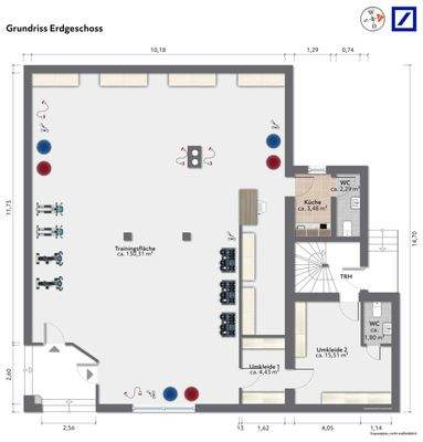 Grundriss Erdgeschoss