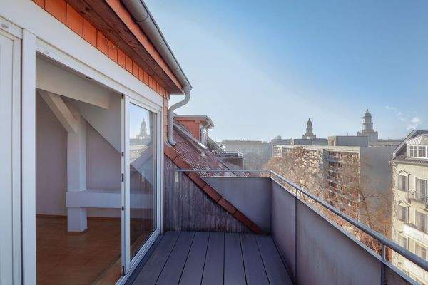 Terrasse mit Nordwestausrichtung