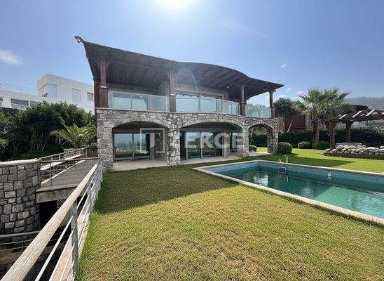 Shell & Core Villa with Marina Views in Bodrum Yalıkavak