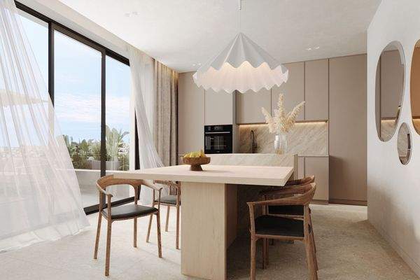 Küchen- und Essbereich im Arta-Design