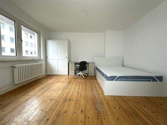 Möbliertes Schlafzimmer