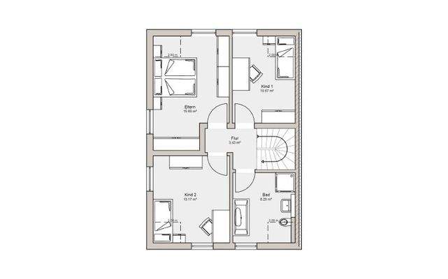 Grundriss Dachgeschoss