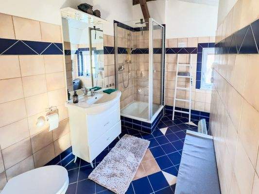 Tageslichtbad mit Dusche