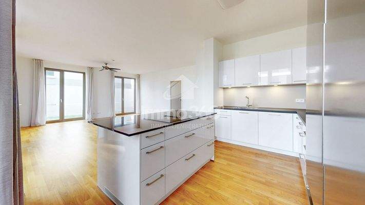 moderne Küche / Kücheninsel