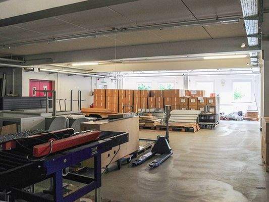 DEAKTIV Lager, Produktion 1. OG