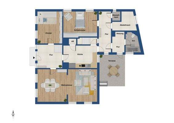 Grundriss Erdgeschoss