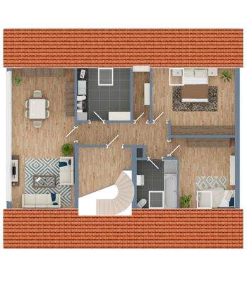 Grundriss Dachgeschoss