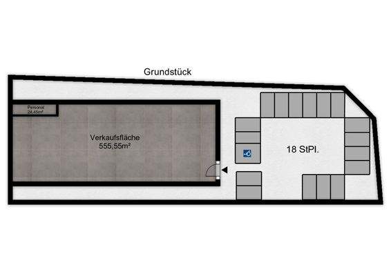 Grundriss Laden & Außen