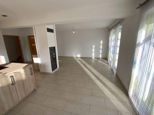 Wohnen und Essen mit Terrassenzugang