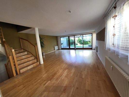 Wohnbereich Richtung Terrasse