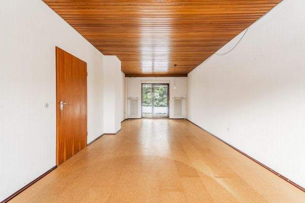 Wohnzimmer Ausgang zum Garten