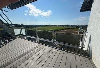 Südbalkon mit Weitsicht