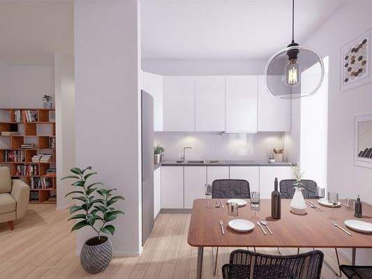 Visualisierung Offene Küche