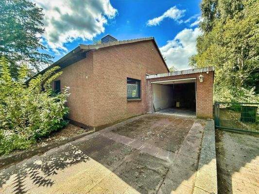 Seitenansicht Garage