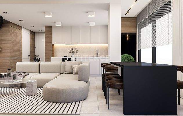 Stylish Flats Near Mall, Sea, and Social Amenities in Fener
