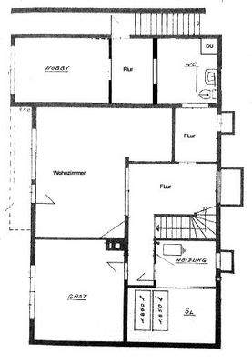 Grundriss Souterrain