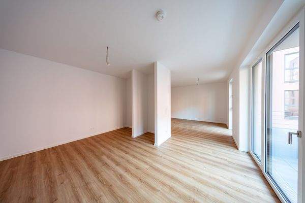 Beispielbild offener Wohn- und Küchenbereich