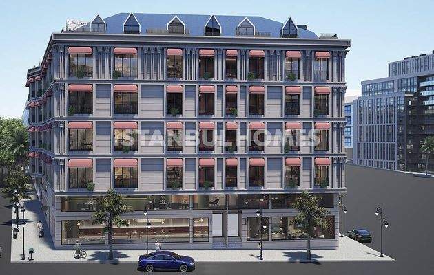 Flats 400 Meters from Metro in Kağıthane İstanbul