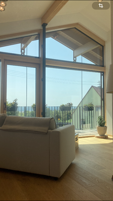 Panoramafenster vom Kinder-Gästezimmer