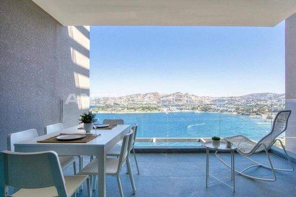 Furnished Apartments in a Beachfront Complex in Yalikavak Bodrum