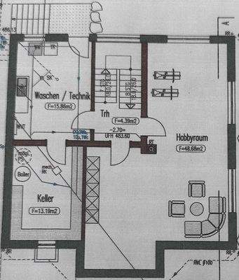 Grundriss Untergeschoss