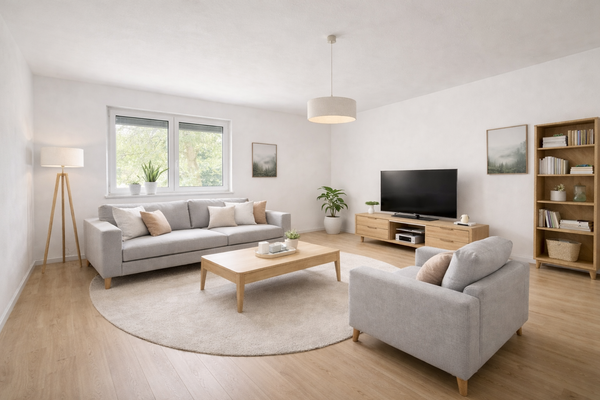 Wohnzimmer Einrichtungsbeispiel 