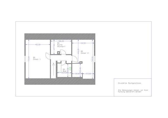 Grundriss Dachgeschoss