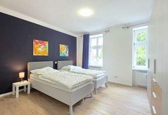 Muster Wohnung Nummer 3, Schlafzimmer 1