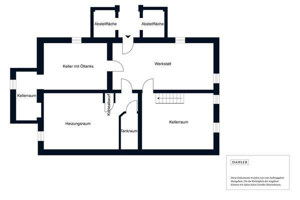 Kellergeschoss Villa