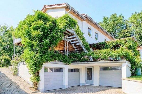 Garageneinfahrt Sommervisualisierung