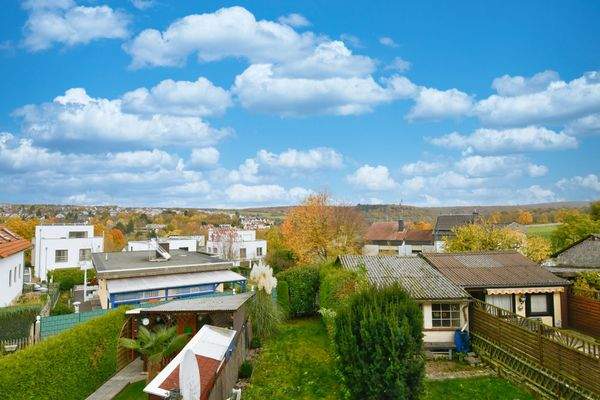 Aussicht vom Wohnzimmer aus